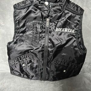 Black vest